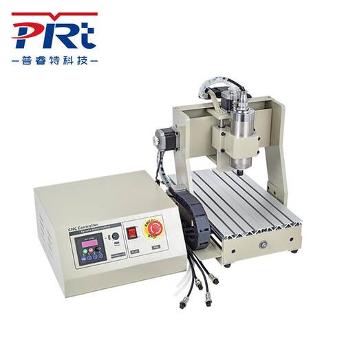 CNC小型桌力面雕水刻W冷主轴广告雕刻机机亚克CNC3020木板雕刻
