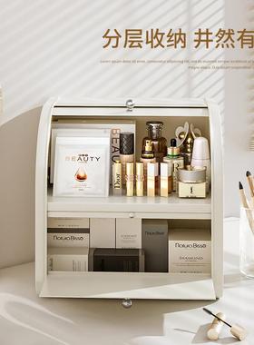 胜天多功收纳盒双层小号客能书房杂物整ZJH洁厅美观创防尘箱