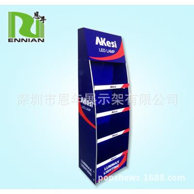 质展示架LED灯泡告灯具口香糖抱枕广纸ENFD0160展示纸架纸质货架