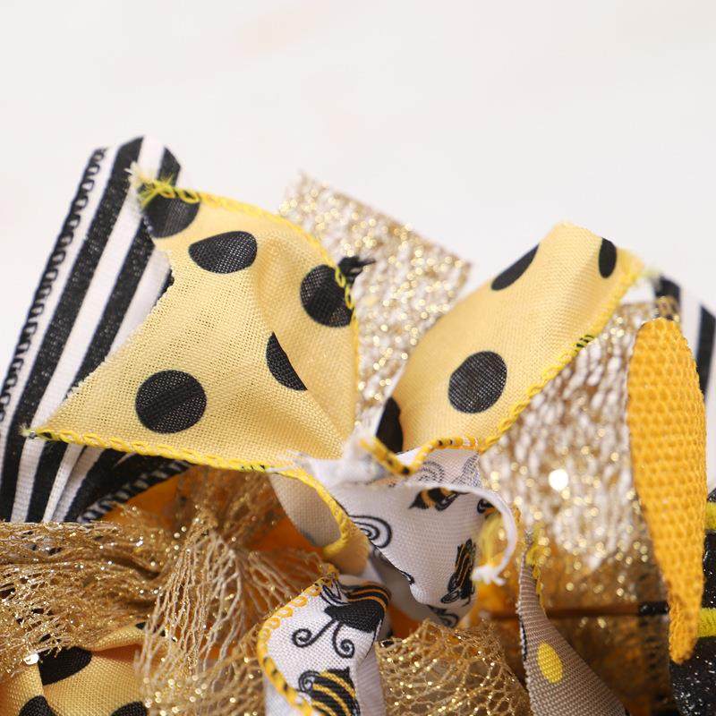 禹鸿蜂节环OOA仿真向日葵花圈家居客厅蜜前门装饰花挂件