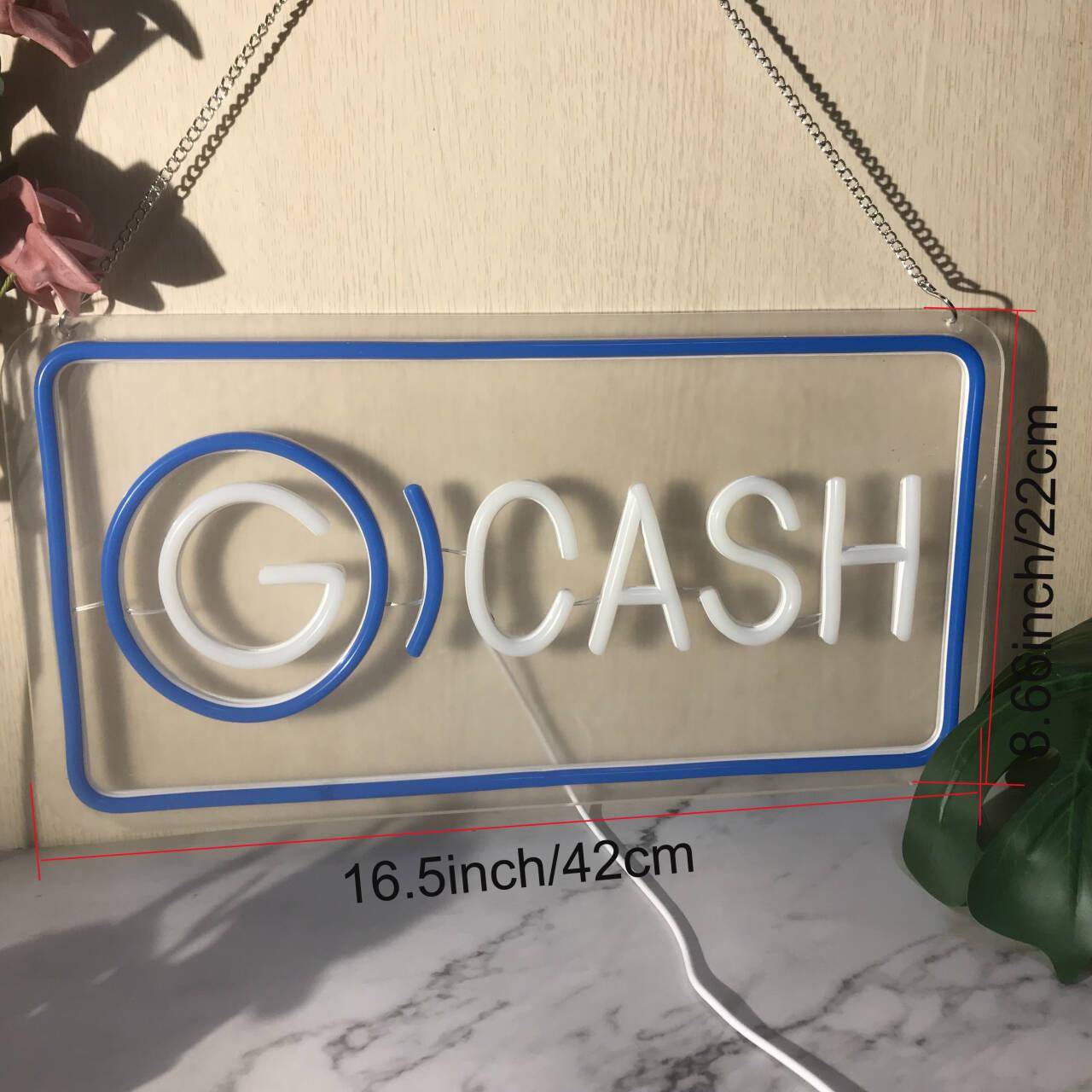 ashC霓标虹发灯字牌光招牌WMA现金志