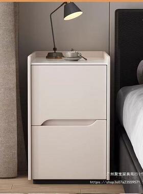 窄床窄头柜迷你现极小型实木床边超简MMW约代卧室夹缝收纳置物架