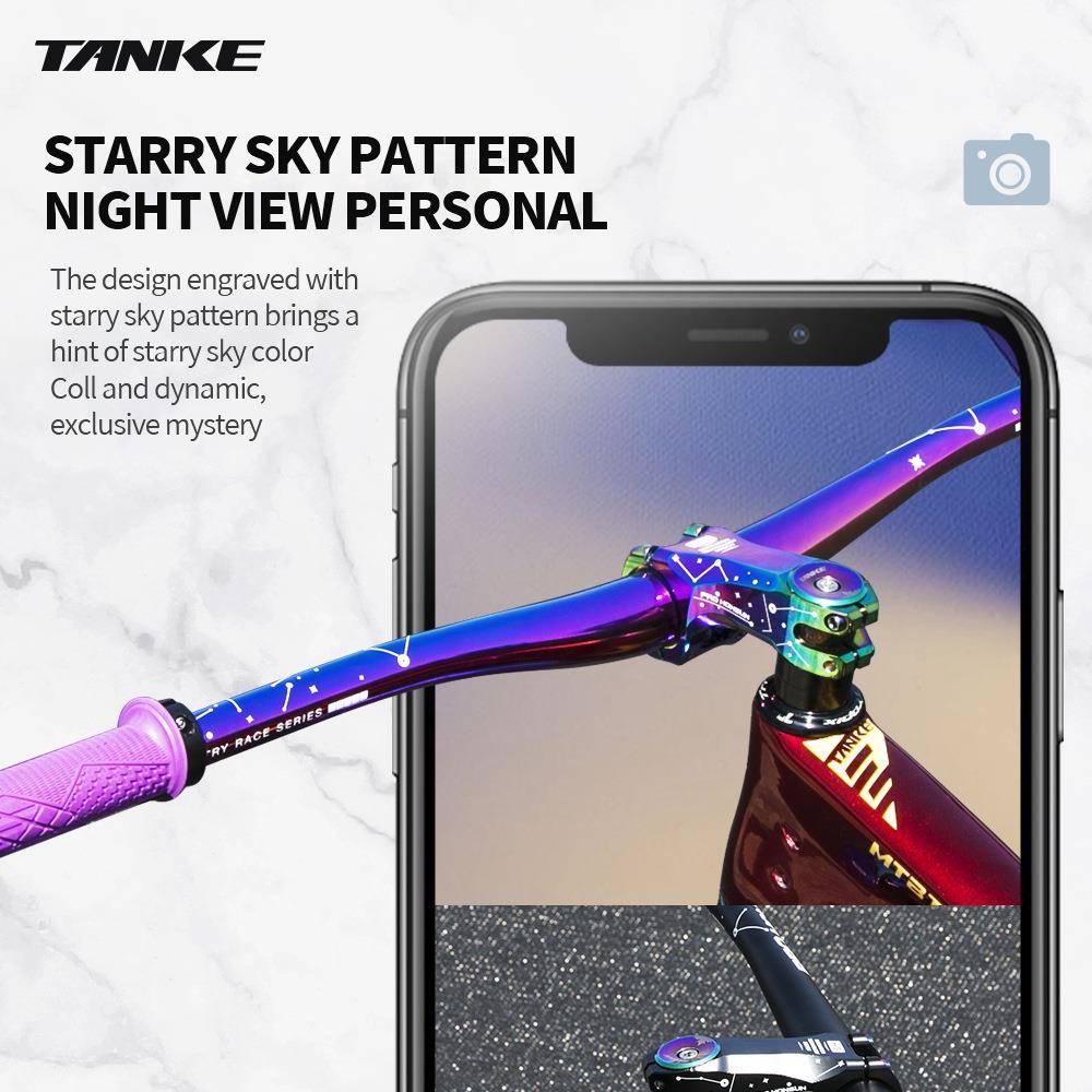 PROHAL05ONS自UN横自行车把铝合金山地车燕把车35mm口径行车骑行