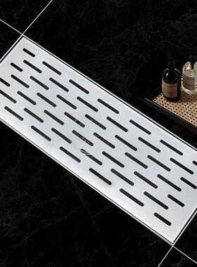 160管长方排20cm宽11形防臭地漏20cm宽大量篦花园室外阳台110条下