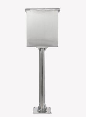 201/30户外不锈钢防雨监控配箱VMM电落电地立柱杆通信4仪表控柜