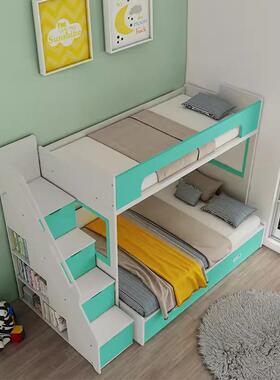 具雷家双层床户带储物子母床多功能小型双层交USO错式上下床高歌