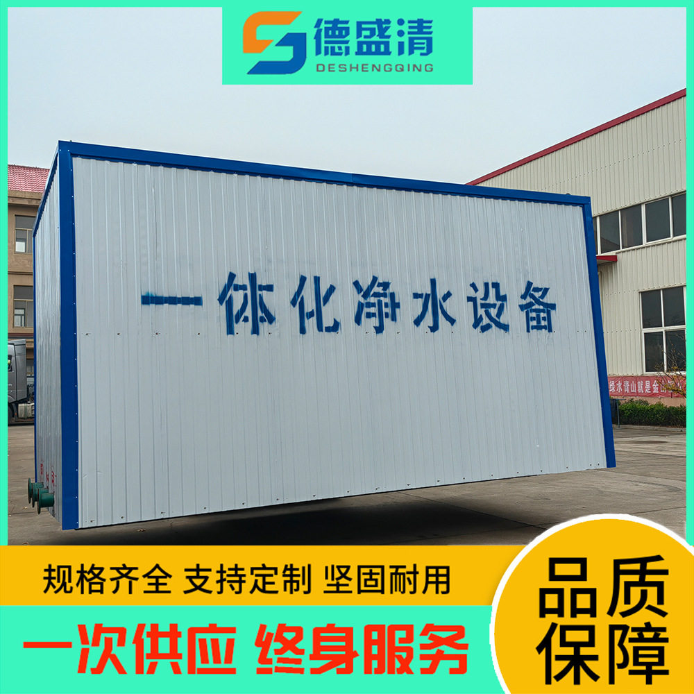 山东德盛清一体化净水设备 农村饮水安全工程  源头工厂