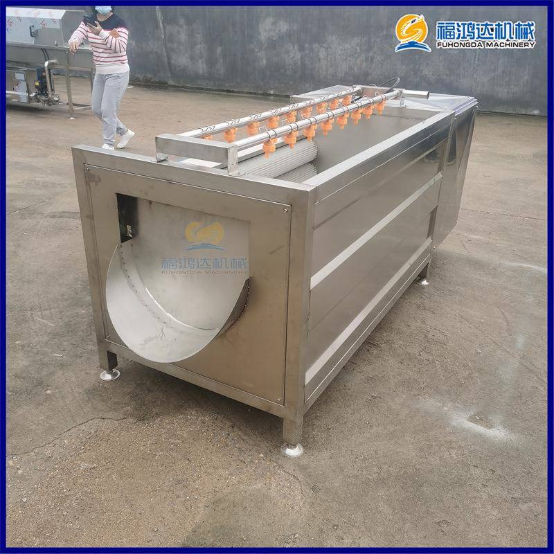 洗果去蔬类设备FH1500毛刷皮D清洗机清莲藕毛辊879清洗机