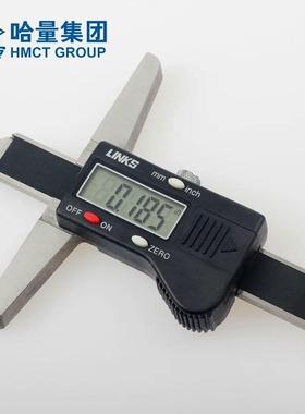 哈-量游电子数显深度标卡尺0-2003000-5000LND0-1000