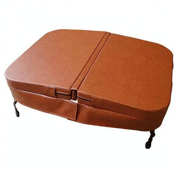 外按摩浴缸盖水疗盖户叠支撑户外安按摩热CBV水浴缸p全vc泳户池外