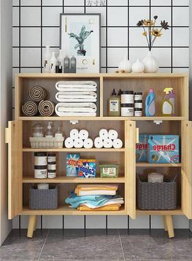 飘窗合窗柜阳台FUC柜矮柜窗台收简易卧室地纳柜自由组单个柜边储