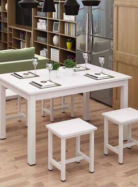 食堂桌商用沙县吃早NNH餐餐馆吃饭组椅合饭店米粉店长条餐桌小新