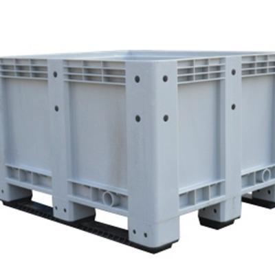 6直销12DXD00*100*70塑0料卡板箱号加厚物流箱大叉车周转箱