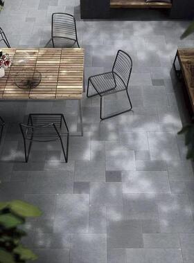 法式仿莱姆石子母拼院厅瓷砖台别墅客古堡防滑地砖花园露20876子