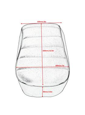 摩托446配883N件版改装后复古坐垫1车座6-22年横纹黑色皮坐包总成