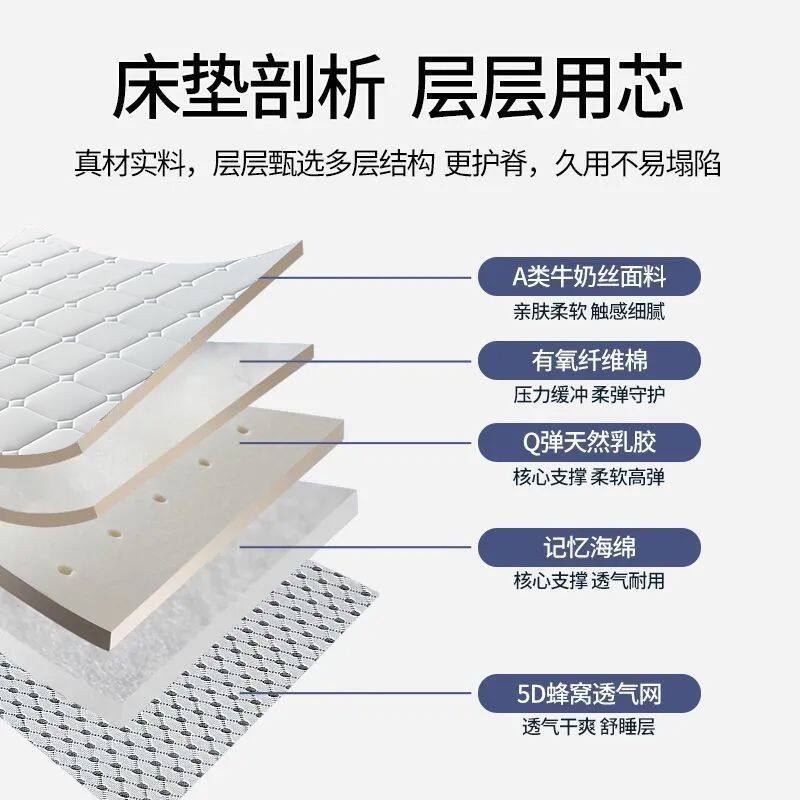 记忆棉海绵乳胶床垫床上榻榻米床垫子出租屋学生寝室宿舍床垫软垫