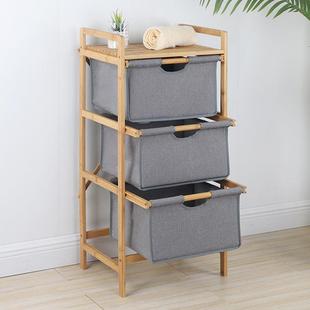 俊豪家居用北脏衣服收纳筐浴家室竹布脏衣篮折篓叠欧风脏衣E022、