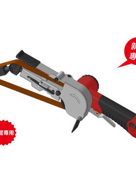 美国AV气-77砂013气动旋带机可转角度动砂纸机钢管拉AV-77013丝机