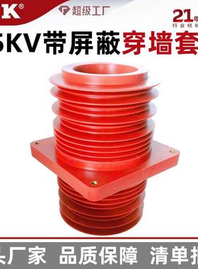 TG3-35Q/260*260穿墙套管35KV环氧树脂高压中置柜带屏蔽母线套管