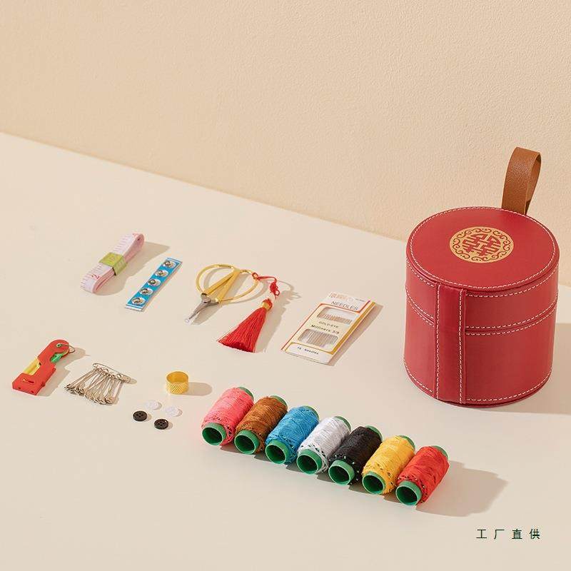 针陪线盒婚嫁用品大全红色F97S9MMT家用结嫁妆庆女婚方缝纫针线收,节庆用品/礼品,陪嫁用品套装,淘宝优惠券,粉丝福利购,淘宝优惠卷