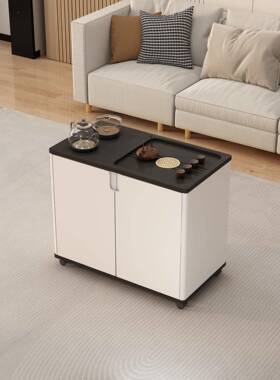 ?沙发YRY边柜阳茶台可移动实木小茶桌烧水壶体泡桌家一茶水柜用边