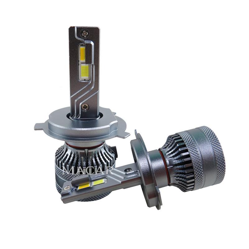 功高大率超高亮汽车led前照灯三色灯双色白光黄光黄LEDH1H3H7H1前