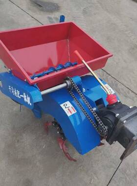 手扶拖拉机动沟施肥机机果园追肥DAP果树带旁开播肥机