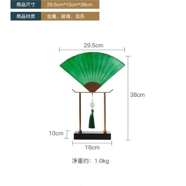 新中摆件中式酒柜家式居饰玄品形装饰品家庭客厅家里软YB-ML869装