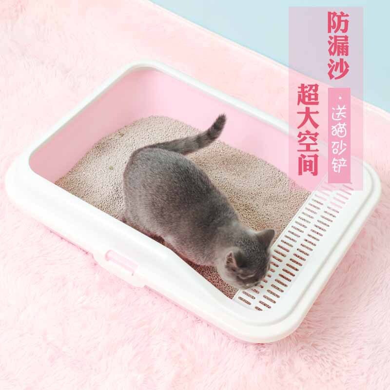 60斤超大号半封闭顶入猫砂盆