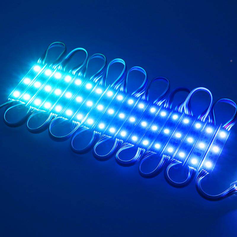 LED幻彩模组广告发光字招牌全彩LS-DDL84七彩水流跑灯灯带编程R马