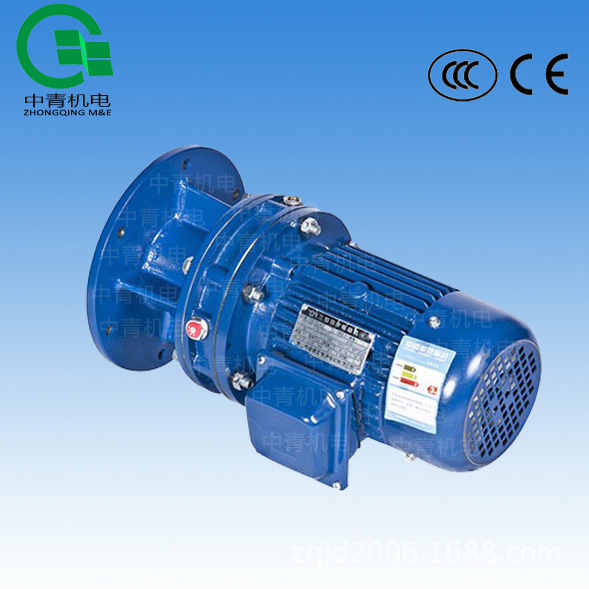 星光传动摆线针减速器5.5KW立式