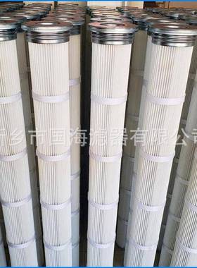 钢厂电厂用23米长滤筒米尘设备改造PIO项目聚除酯防静电覆膜用滤