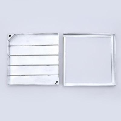 300421不锈钢井隐形694方形井盖盖隐形雨水装饰/井盖下沉式地窖