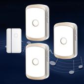 超市冰M20门磁箱冰防柜开门感铃应提醒感器店铺门窗户门磁盗应器