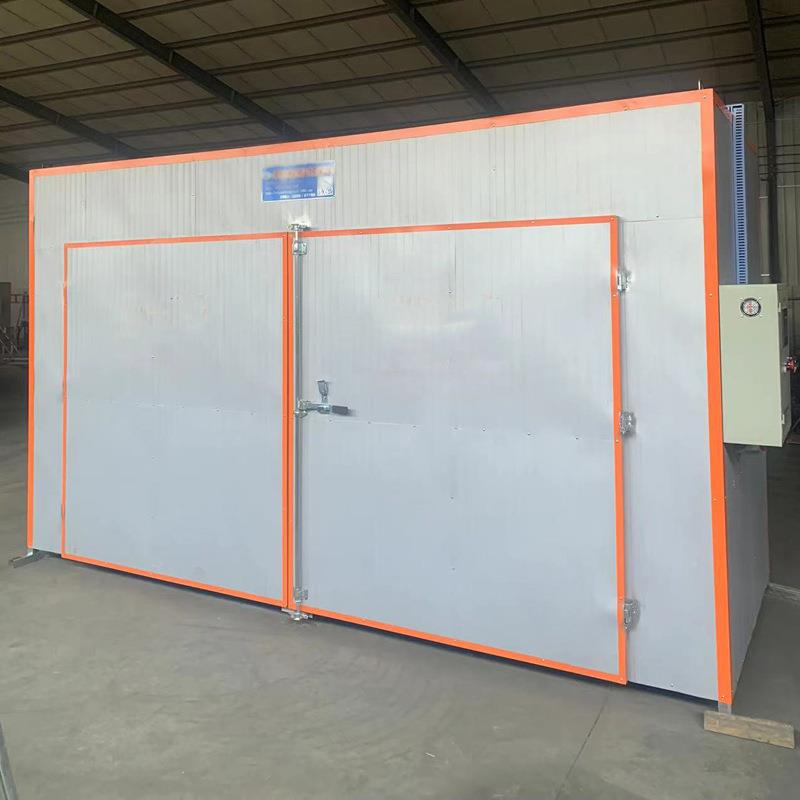 电加热木材烘干干机1电加热烘-100立方热风循环烘干箱桦木白烘杨