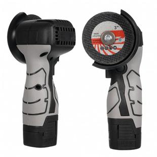 16.8V有刷充电式迷387你磨机套装磨带塑盒锂电角磨机切割角向光角