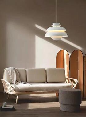 材丹麦conc民er北欧ins风吧台宿t餐厅客厅简约创2000意个性多层铝