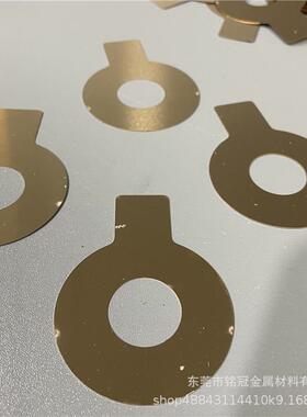 精密C172合00铍铜板C191OXV磷铜片激光导切割弹簧垫片高热5金铜圆