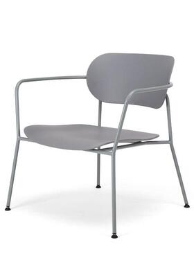 2022新PP现代休闲椅时格尚简约风款塑DJ-S1272胶餐椅大号扶手闲休