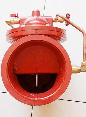 800X0-16Q球墨铸铁沟缓3闭式止862回阀DN65-槽20消防卡箍水利单向