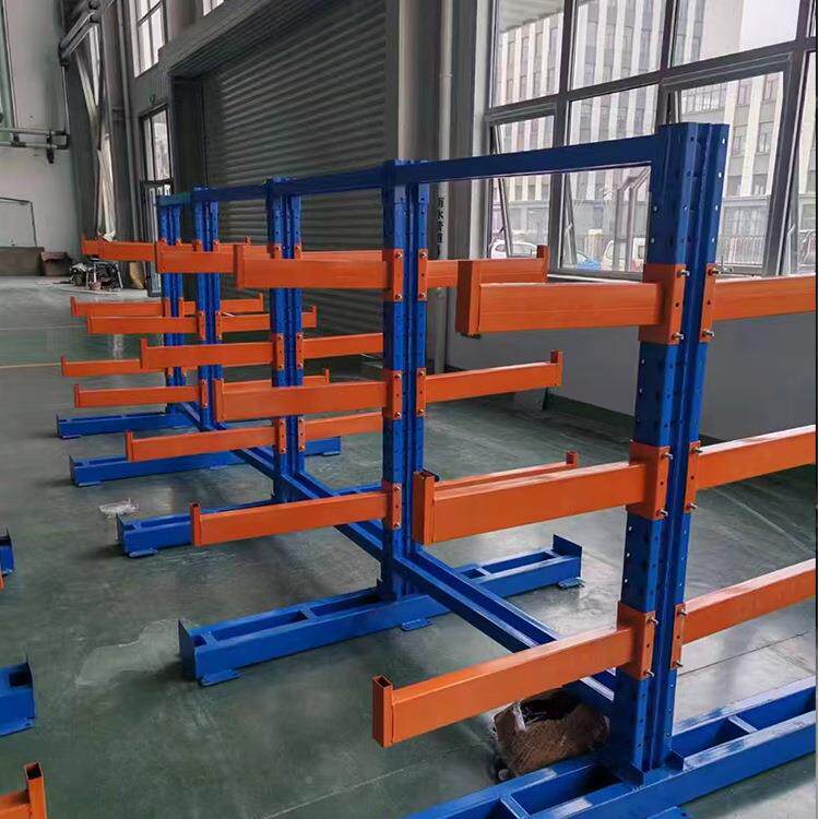 型悬臂货架托臂配件工业仓储货长架重条形管钢件存958放货架