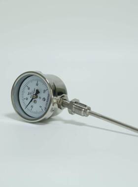 498双金S属温度计WS3盘11不锈钢表轴向径向万向指针合上仪仪表集