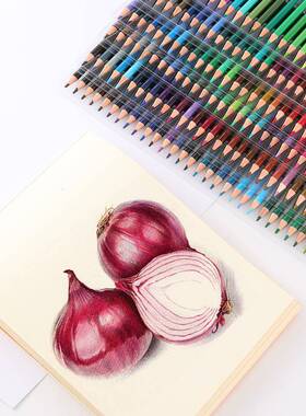 10色水溶笔性QB-05888彩色铅彩铅可擦8水溶性款绘画套装专业画儿