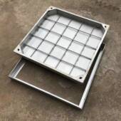 34不0锈下钢井污水雨水隐形下沉704式 铺砖井盖园林小区水道窨盖井