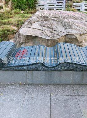 雕立体字石花岗岩雕刻门牌石汉校景SD-9601区广场字汉学白玉三维