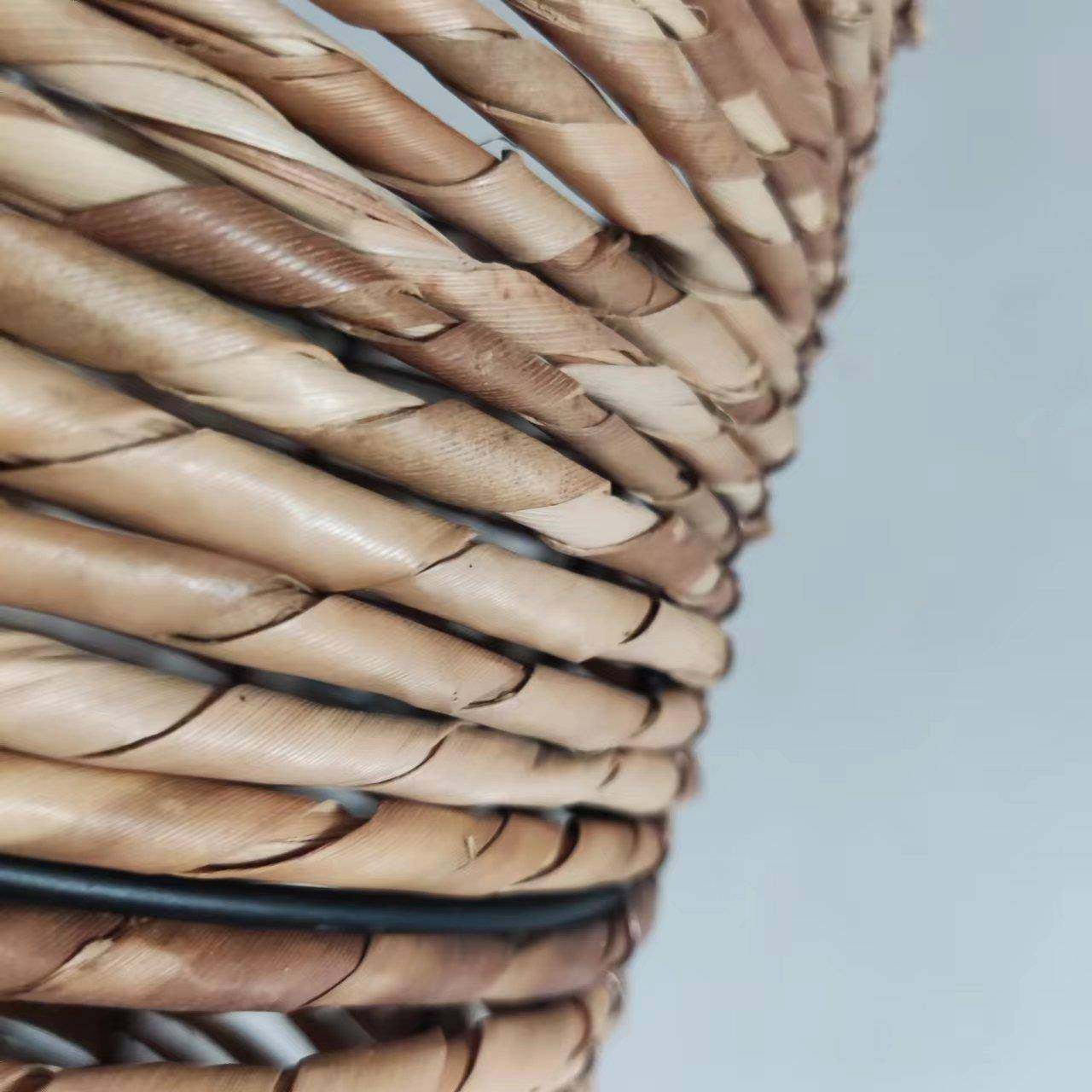 复古藤编吊厅灯餐日式民宿茶室饭店店铺商鸟草帽灯用笼巢651646竹,家装灯饰光源,智能吊灯,淘宝优惠券,粉丝福利购,淘宝优惠卷