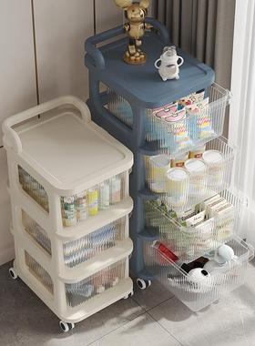 手推置物家用抽屉式220008架多功车能整理箱多层纳可移动杂物柜整