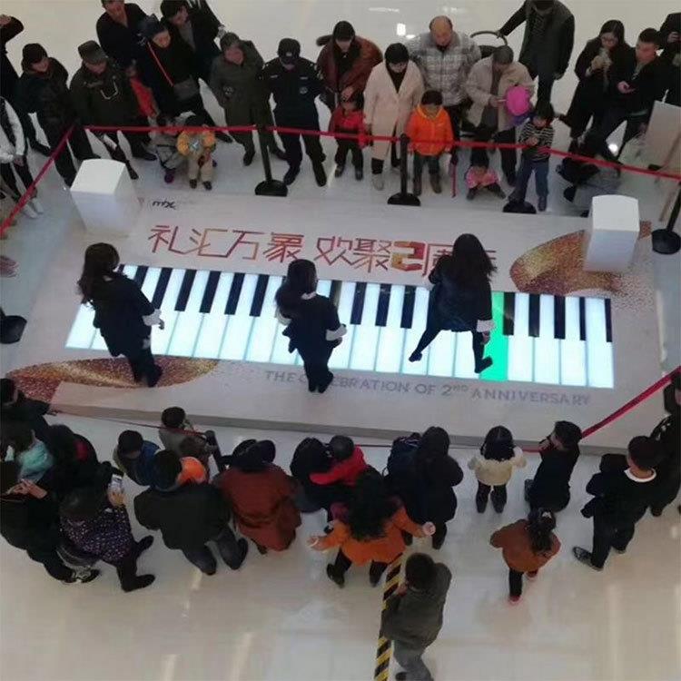 l光ed钢琴地脚踩音乐互动发感应灯具砖NAJ楼梯玻璃地灯灯户外地板