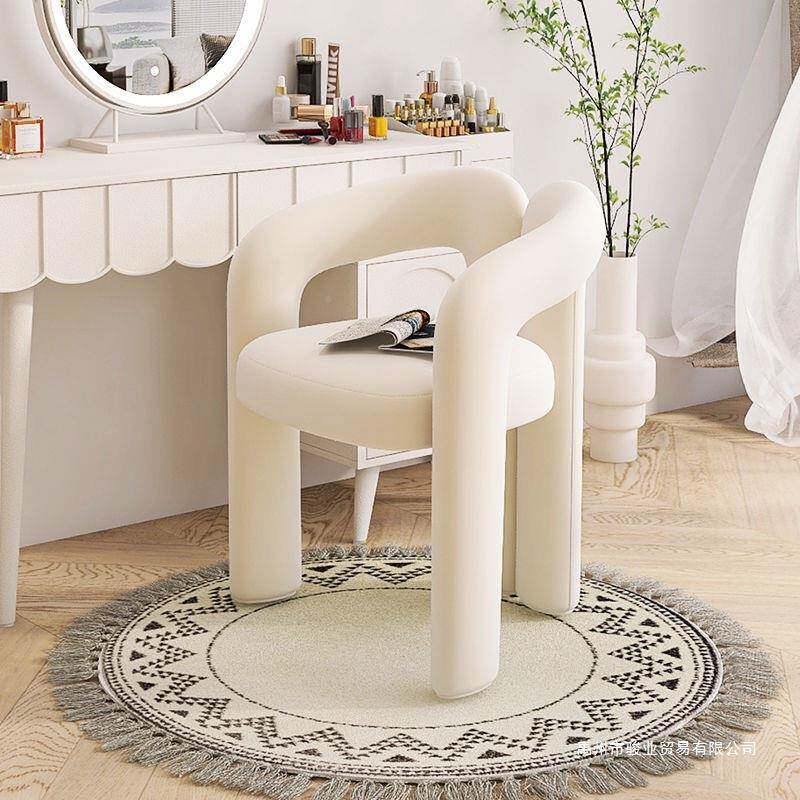 网红代化妆椅衣帽OWZ间设计师现约卧室家用轻奢梳简妆椅台子凳