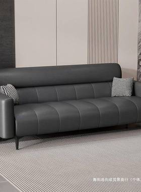 双人折奢叠沙发极简沙发轻小户型折CMO叠办沙发床公室简约布艺出